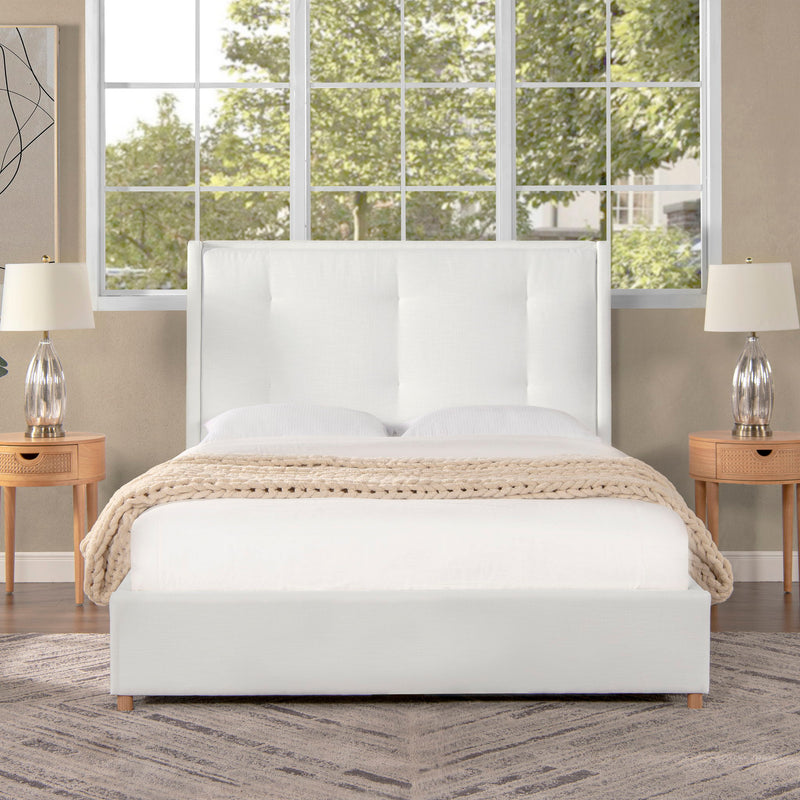 Miramar - Cushion Back Headboard Platform Bed Frame - R&R Furniture Gallery (Fountain Valley, CA)