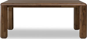 Xolani Rectangular Acacia Wood Leg Table in Impala