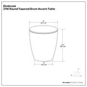 Elmbrook - Side Table - R&R Furniture Gallery (Fountain Valley, CA)