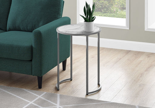 Round Accent Side Table, Contemporary & Modern - R&R Furniture Gallery (Fountain Valley, CA)