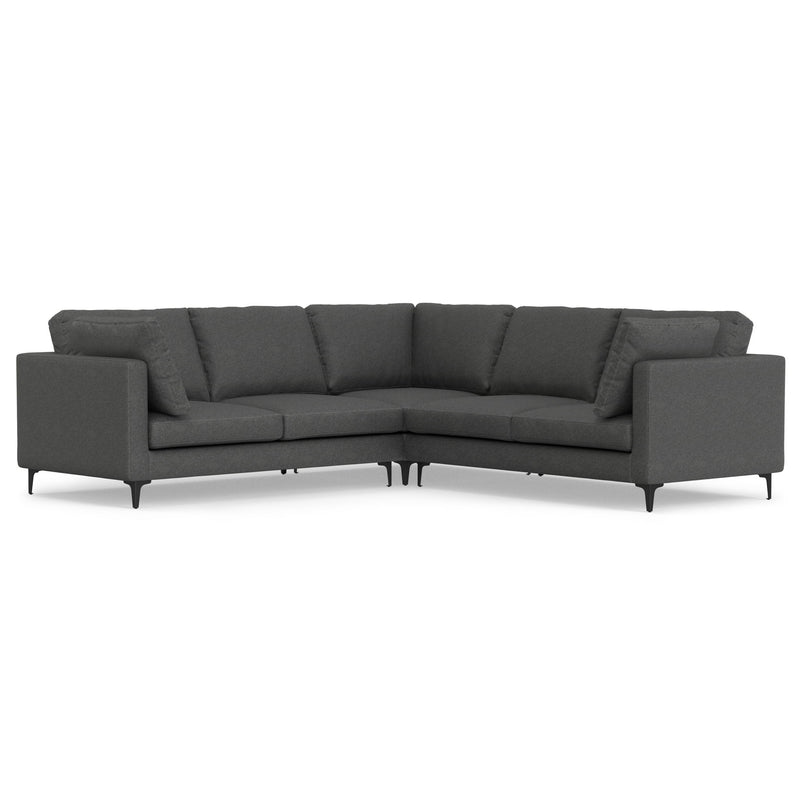 Ava - Mid Century Corner Sectional Sofa Handcrafted - R&R Furniture Gallery (Fountain Valley, CA)
