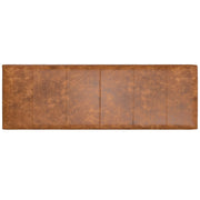 Candice - Ottoman Bench - Tan / Black - R&R Furniture Gallery (Fountain Valley, CA)