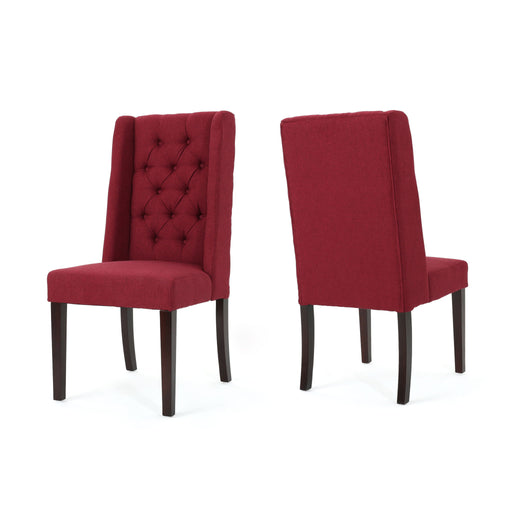 Sophisticated Tufted Dining Chair With High Back Design - R&R Furniture Gallery (Fountain Valley, CA)