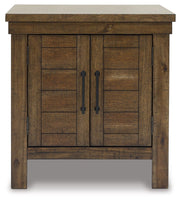 Moriville - Rectangular End Table - Grayish Brown - R&R Furniture Gallery (Fountain Valley, CA)