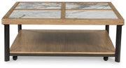 Montia - Square Cocktail Table - Multi - R&R Furniture Gallery (Fountain Valley, CA)