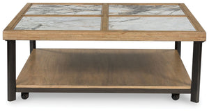 Montia - Square Cocktail Table - Multi - R&R Furniture Gallery (Fountain Valley, CA)