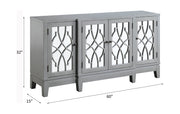 Magdi - Console Cabinet - Antique Gray - R&R Furniture Gallery (Fountain Valley, CA)