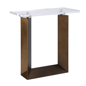 Mcelroy - Modern Side Table - Bronze
