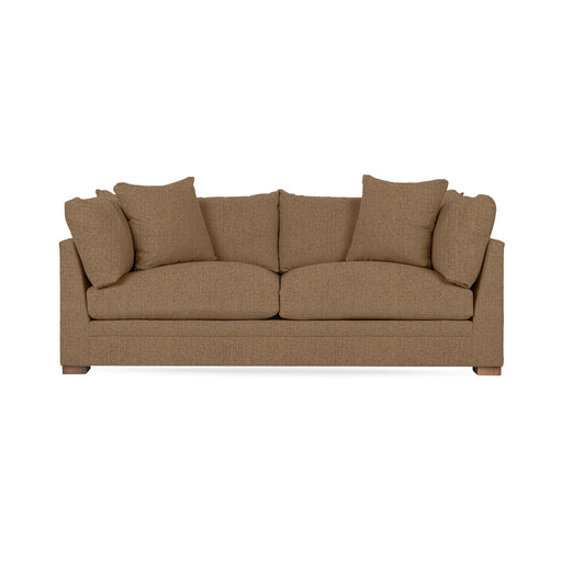 Classic Home Audrey stationary sofa with plush fabric and elegant design, featuring a cozy, cushioned seating area.