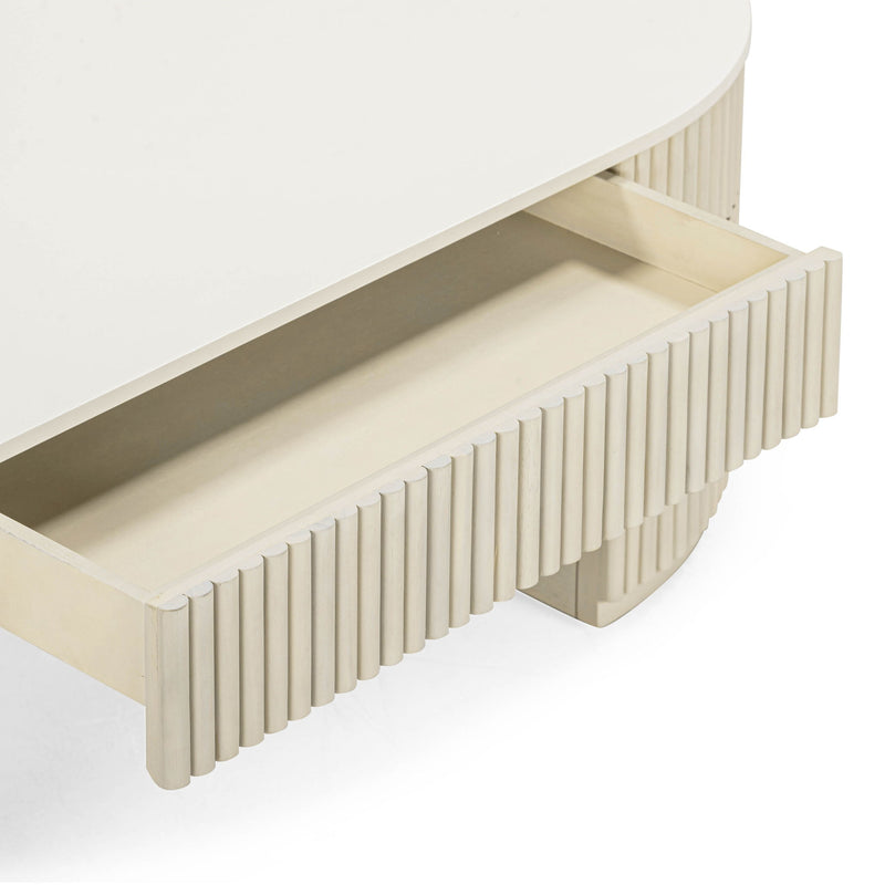 Bella - Oval Coffee Table - R&R Furniture Gallery (Fountain Valley, CA)