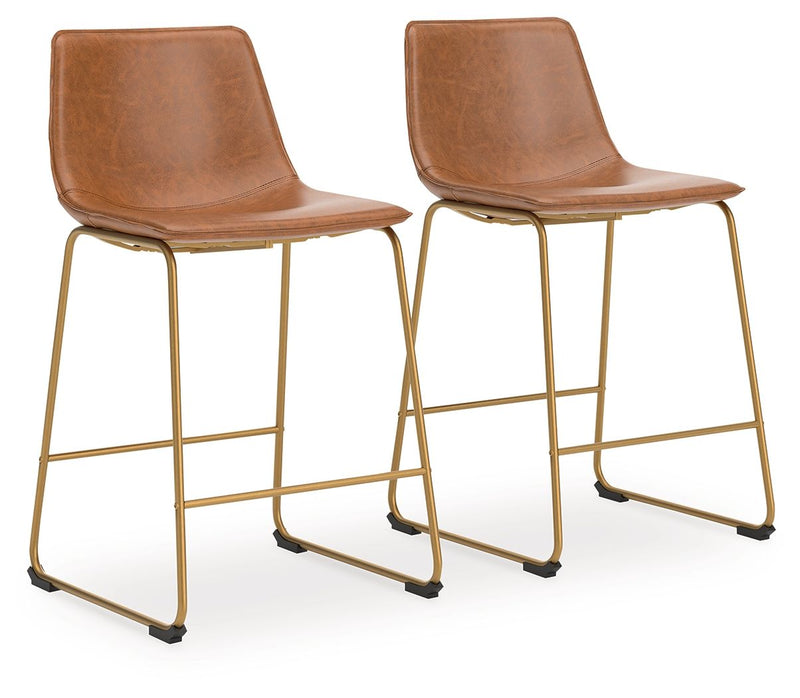 Ciabori - Upholstered Barstool (Set of 2) - R&R Furniture Gallery (Fountain Valley, CA)