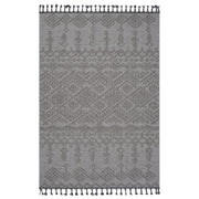 Guros - 6' X 9' Traditional Indoor / Outdoor Area Rug - White - R&R Furniture Gallery (Fountain Valley, CA)