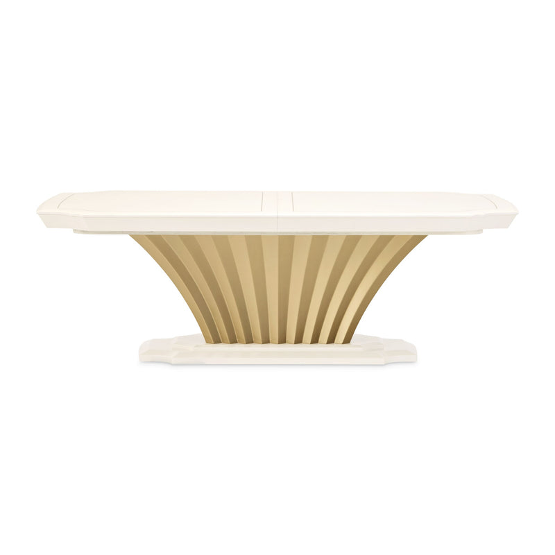 Fantosini - Pedestal Dining Table - R&R Furniture Gallery (Fountain Valley, CA)