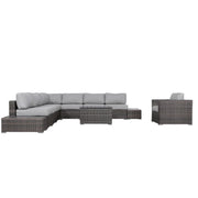 Stylish Entertainment Sectional Set, Outdoor Living - R&R Furniture Gallery (Fountain Valley, CA)