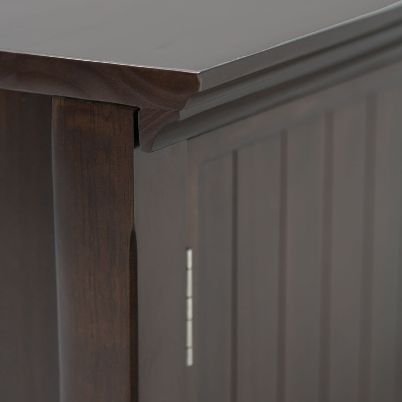 Acadian - Entryway Storage Cabinet - Brunette Brown - R&R Furniture Gallery (Fountain Valley, CA)