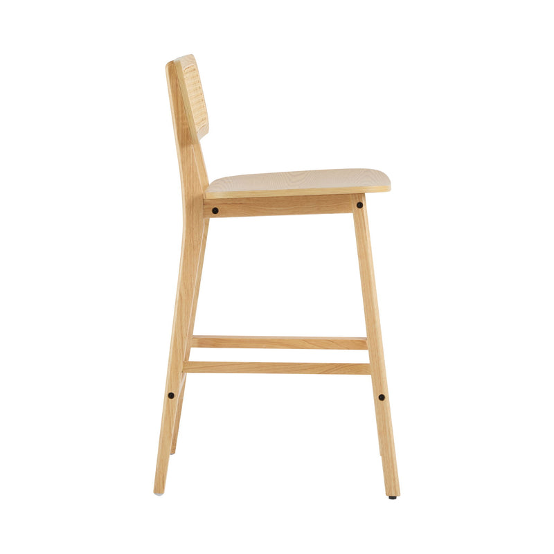 Bari - Indoor Wood Barstool (Set of 2) - R&R Furniture Gallery (Fountain Valley, CA)