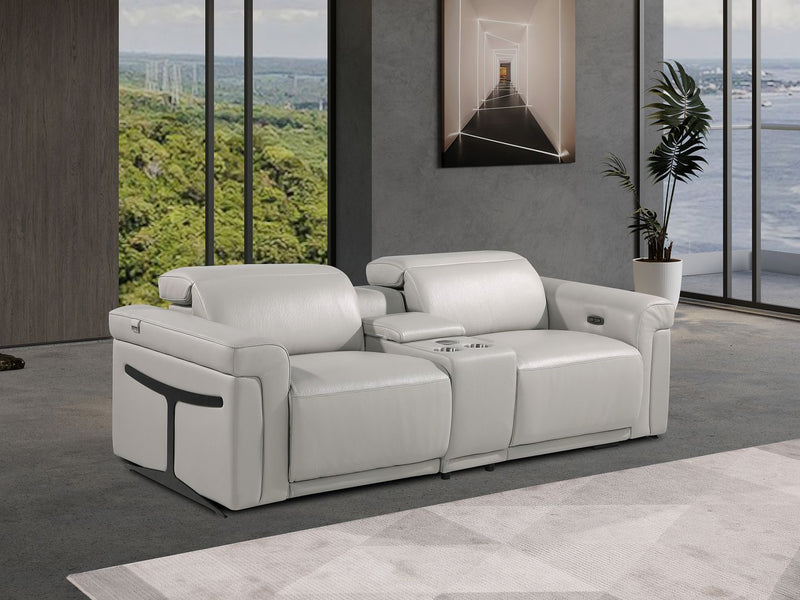 1126 - 3-Piece Modular Power Reclining Loveseat In With 2 Power Recliners & Power Headrests - R&R Furniture Gallery (Fountain Valley, CA)