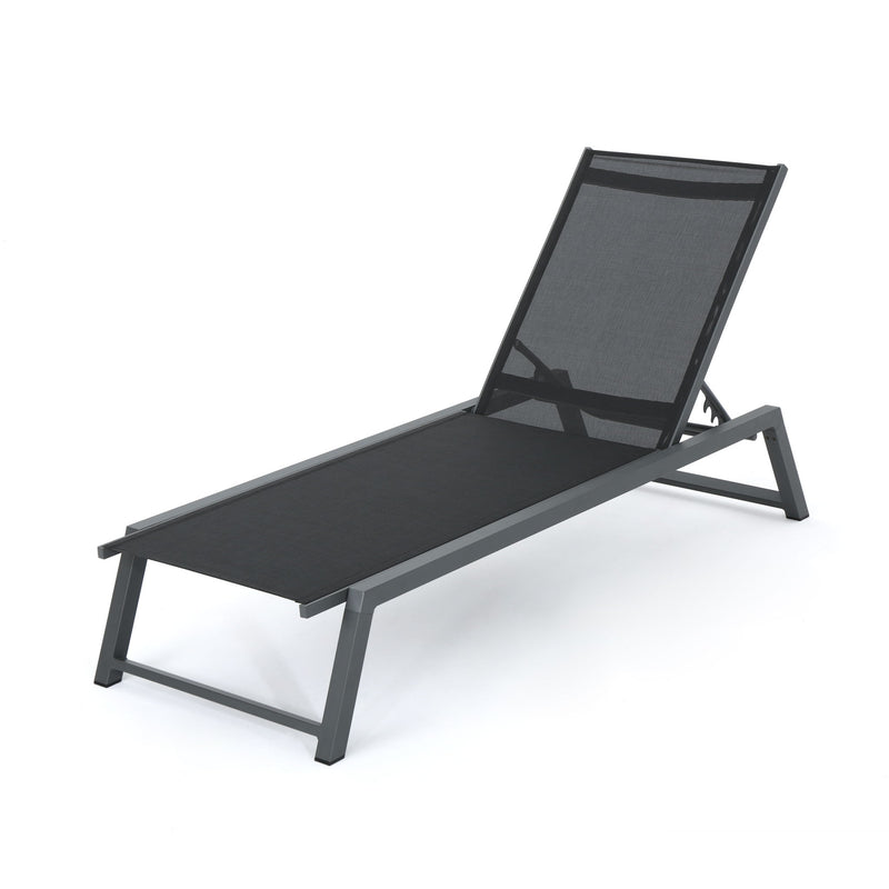 Myers - Modern Chaise Lounge Set With Adjustable Back - R&R Furniture Gallery (Fountain Valley, CA)