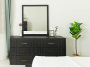Manchester- Contemporary Dark Grey Dresser — view 5