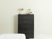 Manchester- Contemporary Dark Grey Chest — view 4