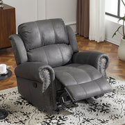 Wide Standard Manual Glider Recliner - R&R Furniture Gallery (Fountain Valley, CA)