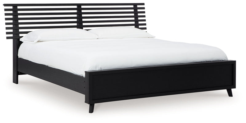 Danziar - Slat Panel Bedroom Set - R&R Furniture Gallery (Fountain Valley, CA)