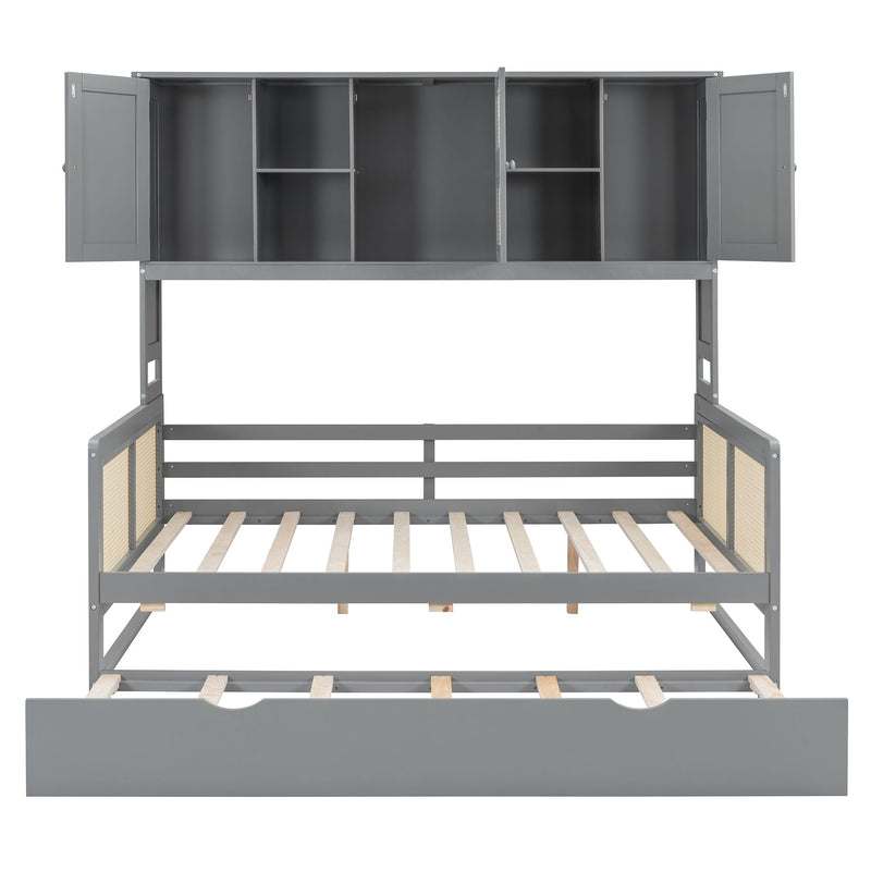 Daybed And All In One Cabinet And Shelf - R&R Furniture Gallery (Fountain Valley, CA)