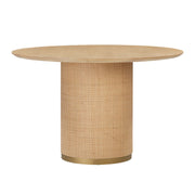 Akiba - Round Dining Table - Natural - R&R Furniture Gallery (Fountain Valley, CA)