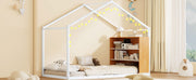Bed House Frame With Shelves And Lights - R&R Furniture Gallery (Fountain Valley, CA)