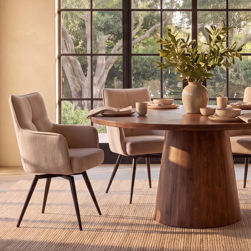 Praxton - Dining Table - Brown