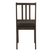 Dining Chair, Side, Upholstered For Dining Room, Transitional (Set of 2) - Brown - R&R Furniture Gallery (Fountain Valley, CA)