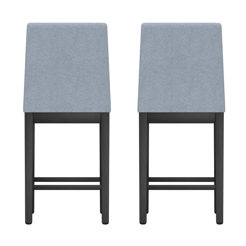 Gathering Height Stool (Set of 2) - Gray - R&R Furniture Gallery (Fountain Valley, CA)