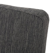 Noble House contemporary dining chair with upholstered seat and tapered wooden legs, part of a stylish chair set.