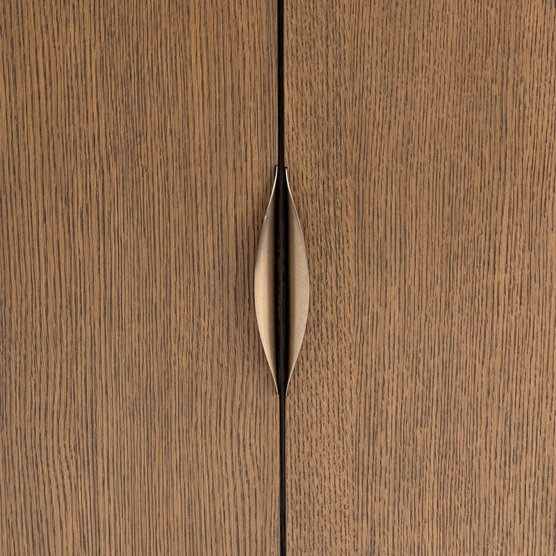 Portrait - Sideboard With LED Lights - Sienna Brown - R&R Furniture Gallery (Fountain Valley, CA)