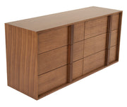 Berlin - Modern Walnut Bedroom Set — view 5