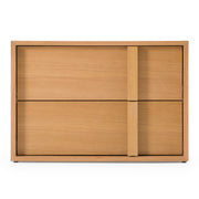 Berlin - Modern Natural Oak Nightstand — view 5