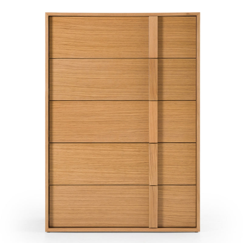 Berlin - Modern Natural Oak Chest — view 4