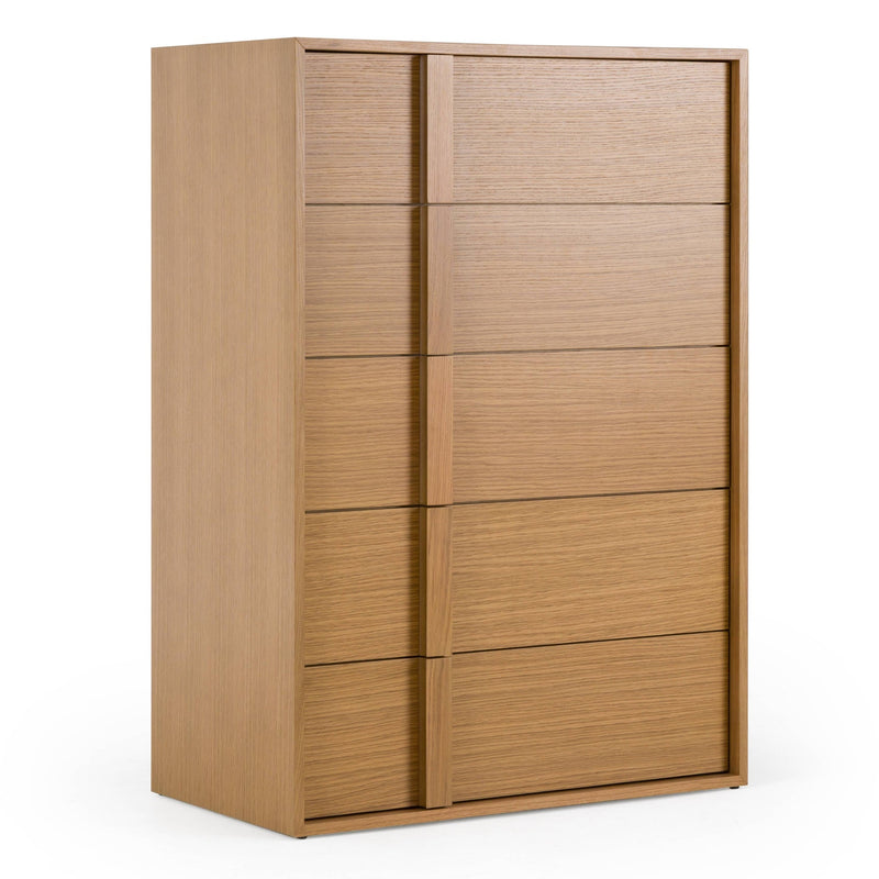 Berlin - Modern Natural Oak Chest — view 5