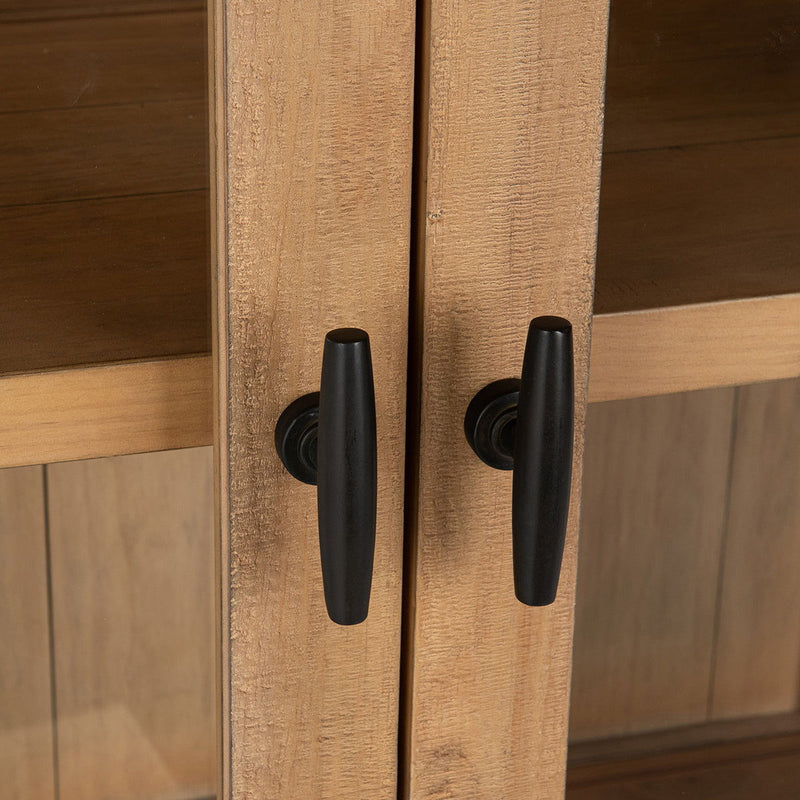 Crest - Tall Cabinet - Warm Natural - R&R Furniture Gallery (Fountain Valley, CA)