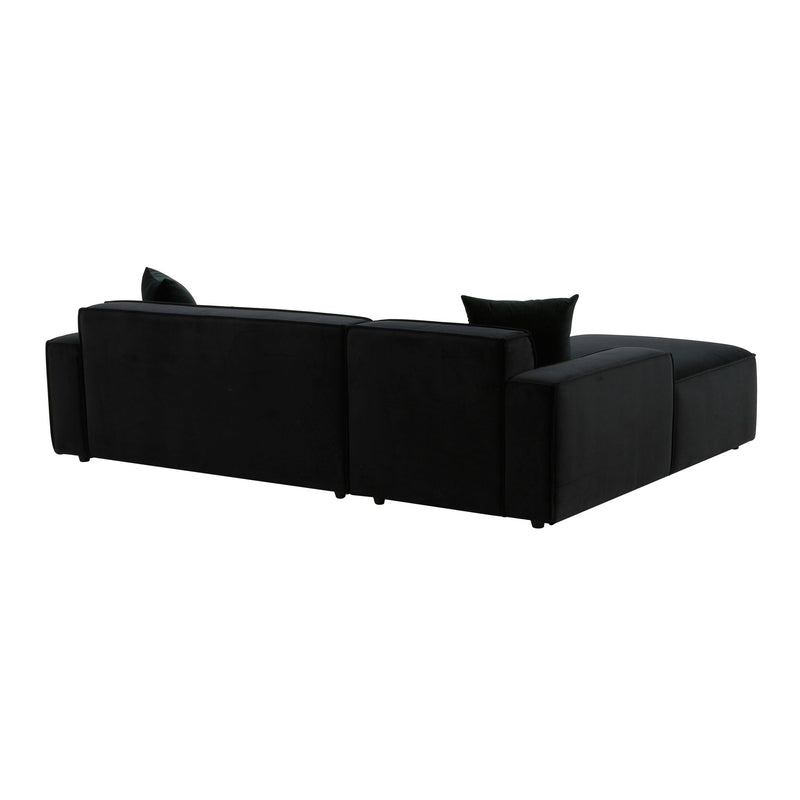 Olafur - Velvet Sectional - R&R Furniture Gallery (Fountain Valley, CA)