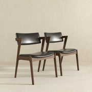 Edwin - Mid-Century Modern Dining Chair (Set of 2) - R&R Furniture Gallery (Fountain Valley, CA)