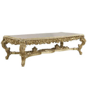 Bernadette - Dining Table - Gold - R&R Furniture Gallery (Fountain Valley, CA)