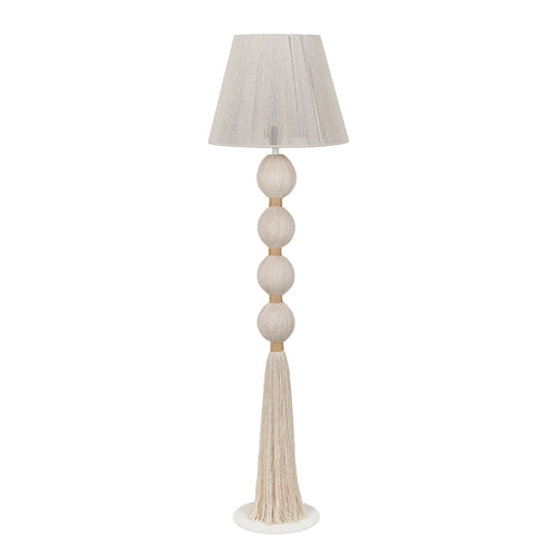 Samba - Cotton Floor Lamp - White - R&R Furniture Gallery (Fountain Valley, CA)