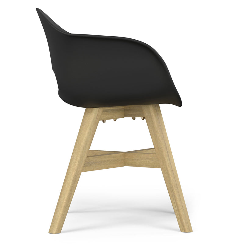 Kona - Outdoor Dining Chair In Plastic (Set of 2) - R&R Furniture Gallery (Fountain Valley, CA)