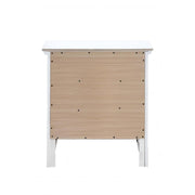 Hammond - 3 Drawer Nightstand - White - R&R Furniture Gallery (Fountain Valley, CA)