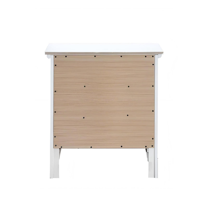 Hammond - 3 Drawer Nightstand - White - R&R Furniture Gallery (Fountain Valley, CA)