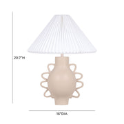 Hazza - Pleated Table Lamp - R&R Furniture Gallery (Fountain Valley, CA)