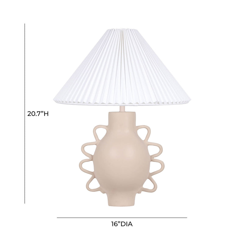 Hazza - Pleated Table Lamp - R&R Furniture Gallery (Fountain Valley, CA)