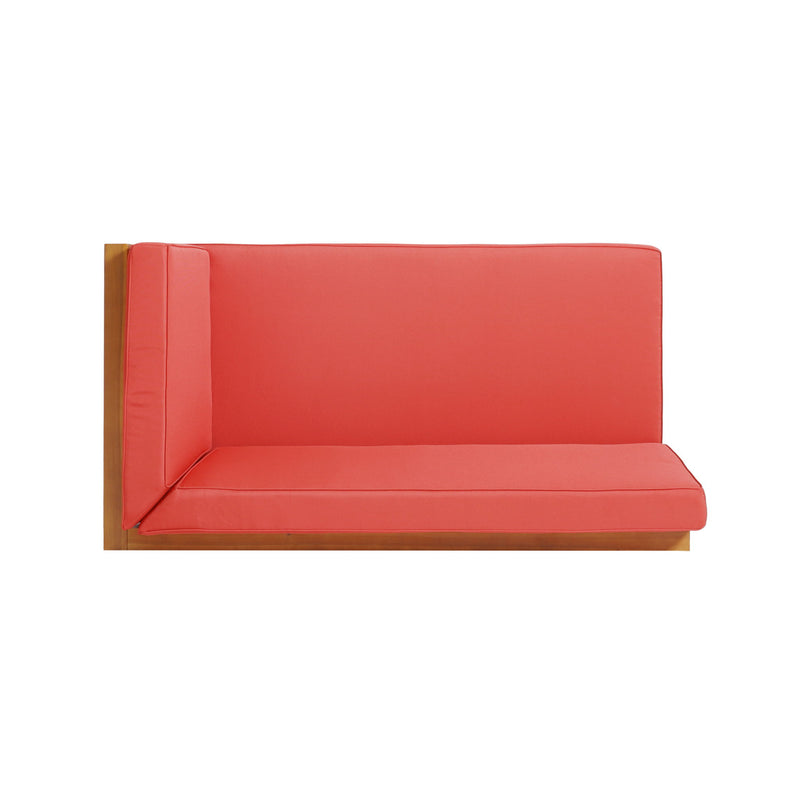 Brava - X Back Corner Bench With Coffee Table - R&R Furniture Gallery (Fountain Valley, CA)