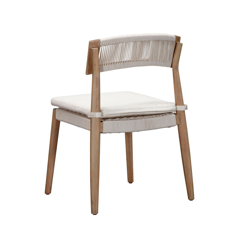 Gata - Outdoor Dining Chair (Set of 2) - Cream - R&R Furniture Gallery (Fountain Valley, CA)